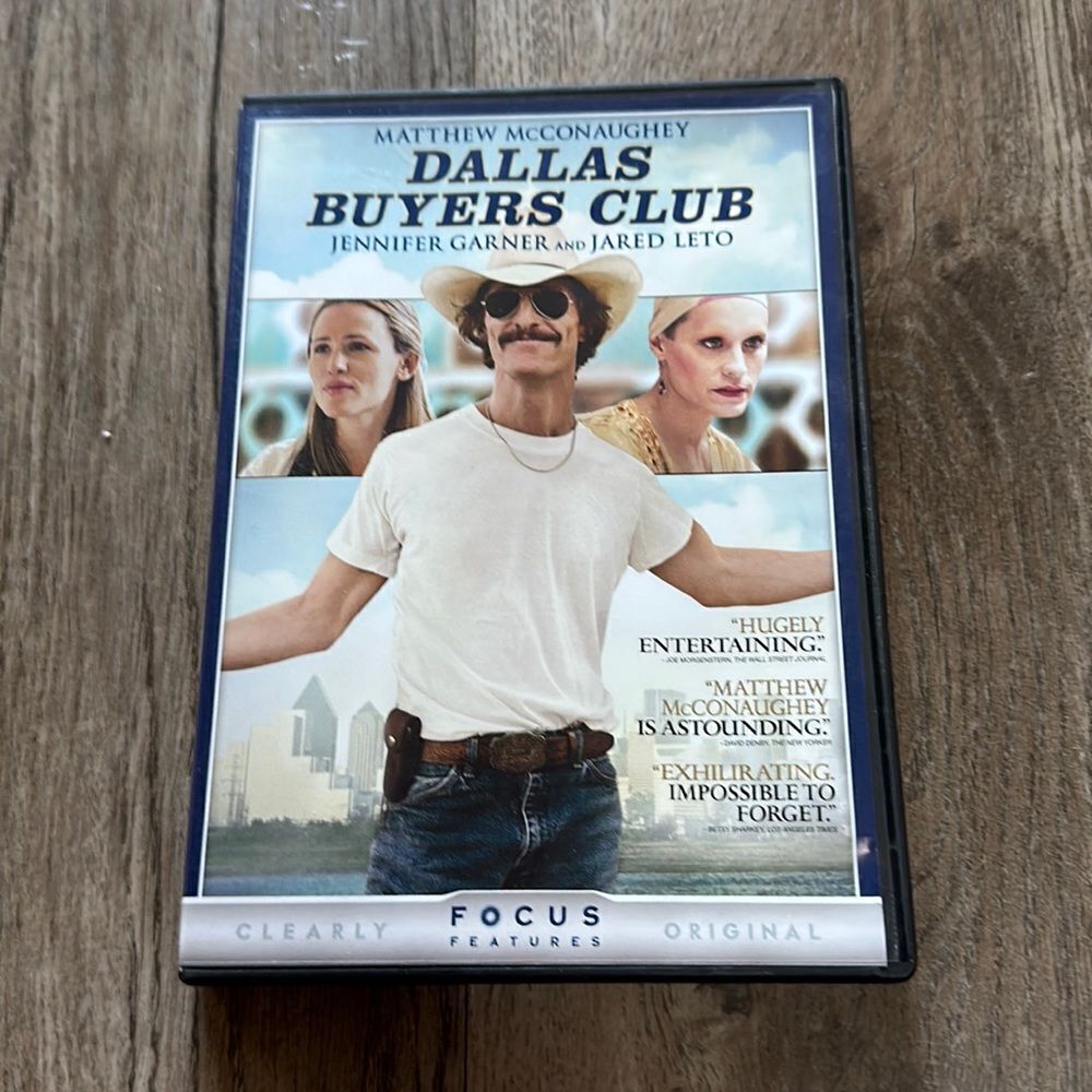 Dallas Buyers Club DVD Starring Matthew McConaughey Jennifer Garner